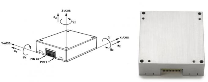 Temperature Compensated IMU Accelerometer Gyro 16488-C 3 axis 0