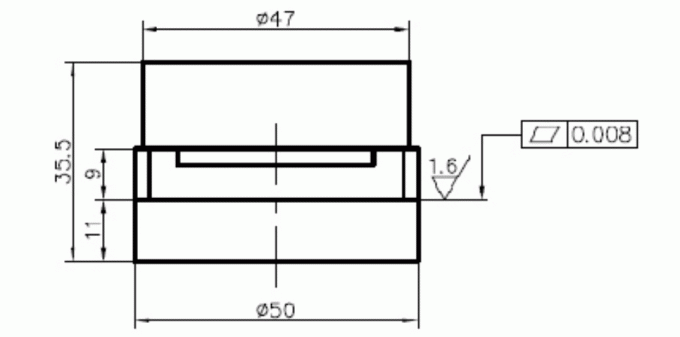 Low Bias Fiber Gyro Sensor 50 Ppm Single Axis Medium Precision 0