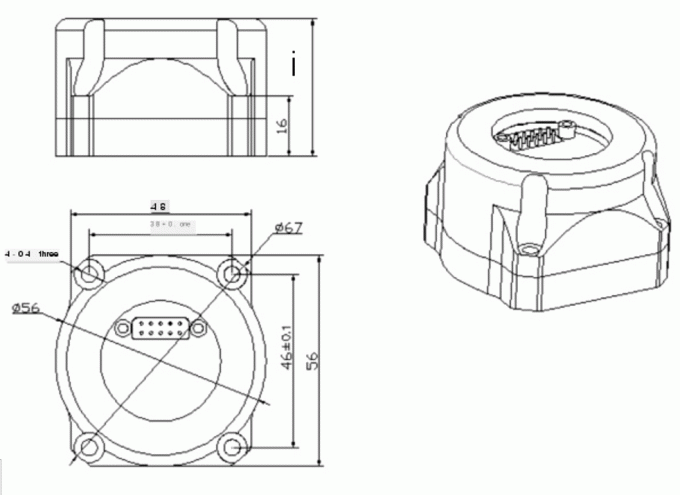 Precise True 0.5 Sec Gyro North Finder For Attitude Reference System 0