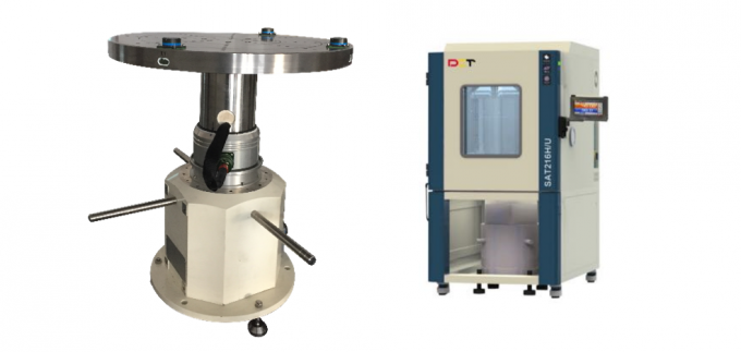 3'' Rotation Accuracy 1 Axis Turntable With Temperature Chamber 0